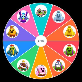Spike Skins Brawl Stars Wheel