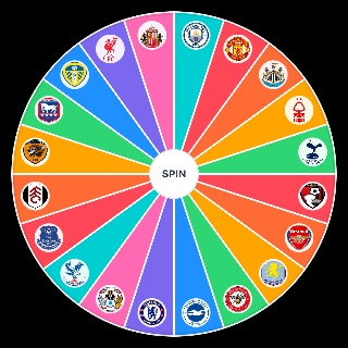 Random 2026/27 Premier League Table Wheel