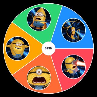 Spin the Wheel: Mega Minions (Despicable Me 4)