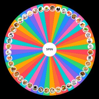 Random PJSK characters' food preferences Wheel
