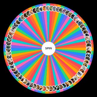 Top 75 favorite Fantasy Books Wheel