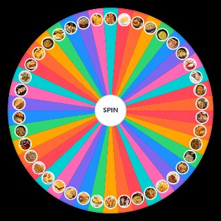 Random Ultimate comidas do Brasil Wheel