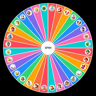 Random Mario Superstar Baseball Wheel