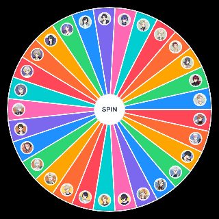 Spin the Wheel: 18TRIP Characters