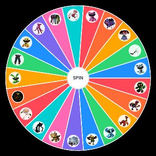 Spin the Wheel: Poppy Playtime Characters (Chapters 1 3)