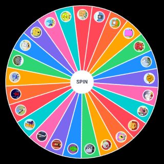Random BFDI S1 Characters Wheel