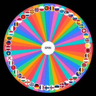 European Flags Random Generator