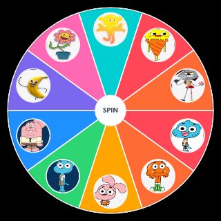 Pick a Random The Amazing World Of Gumball Charcters