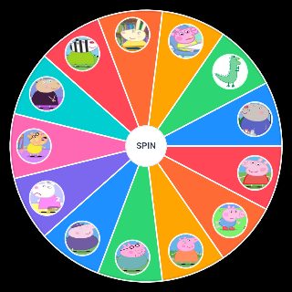 Peppa Pig Characters Random Generator