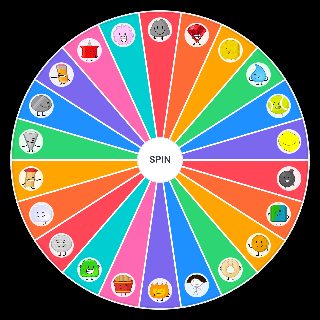 Random BFDIA Characters Picker