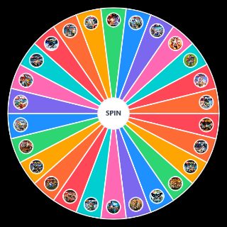 Random Lego Video Games (Tt Games) Wheel