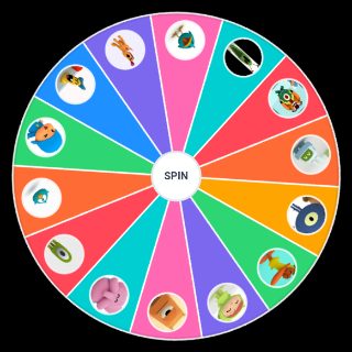 Random Pocoyo Characters Wheel