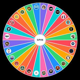Random Canales de youtube de fútbol (noticias o historia)en español Wheel