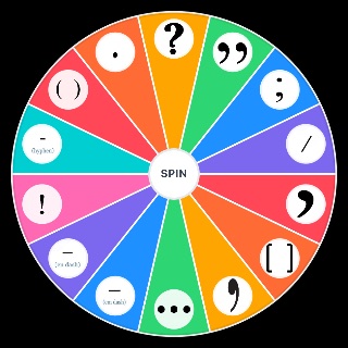 punctuation marks Wheel