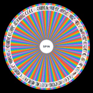 Random Pop & Rap Girl Albums Wheel