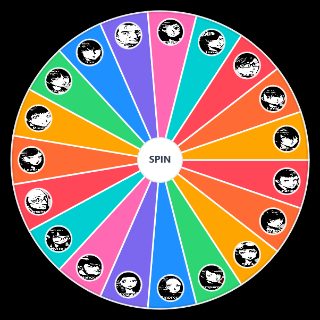 Random Persona 5 Royal Confidants Wheel
