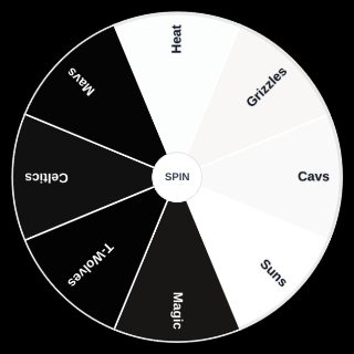 Favorite Nba team spin after finals