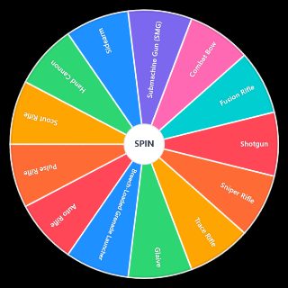 D2 Kinetic Weapon Slot Roulette
